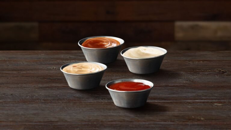 Sauce…From $1.00 – 910kJ