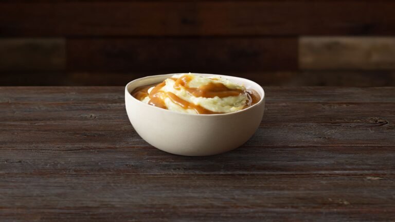 Mash & Gravy…From $4.95 – 310kJ