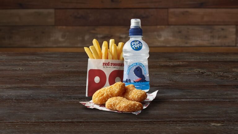Kids 3 Nuggets Meal…$8.25 – 1903kJ
