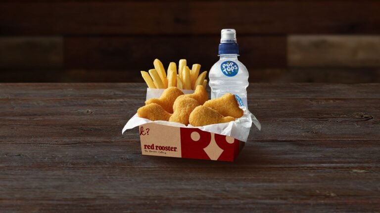 Kids 6 Nuggets Meal…$9.75 – 3103kJ