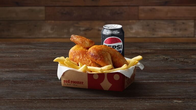 Reds Hot Fried Combo…$14.95 – 4436kJ