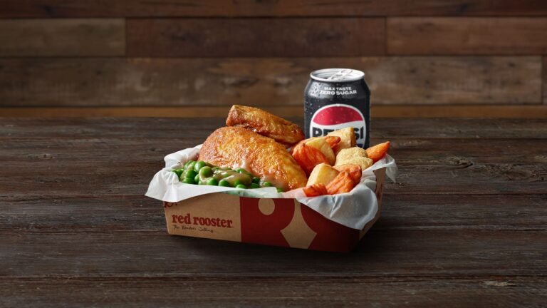 Quarter Chicken Combo…$13.75 – 2536kJ