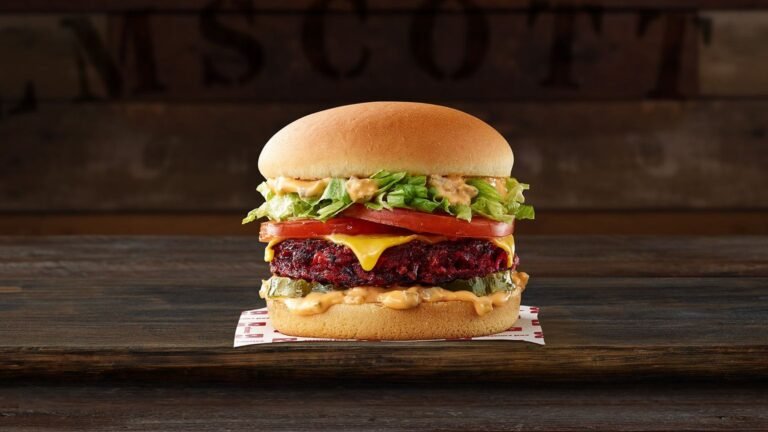 Reds Veggie Burger…$10.45 – 2900kJ