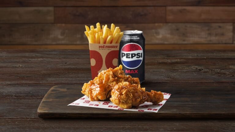 Hot Honey Fried Combo…$14.95 – 4116kJ