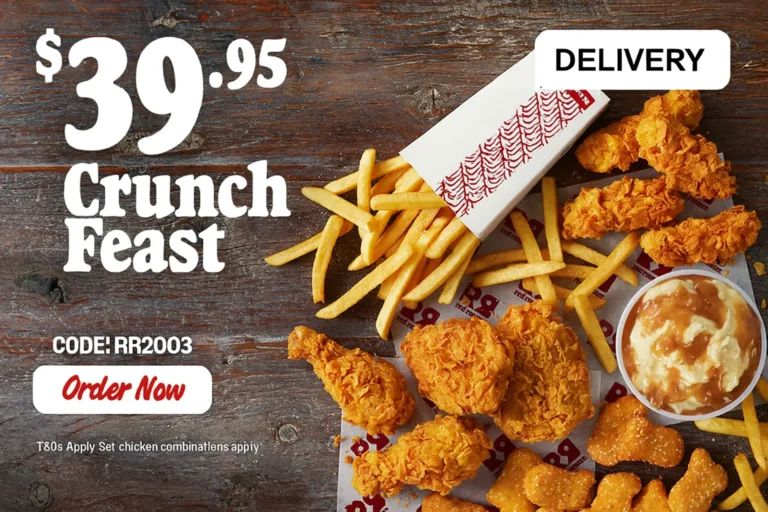VOUCHER OFFER: Crunch Feast… $39.95